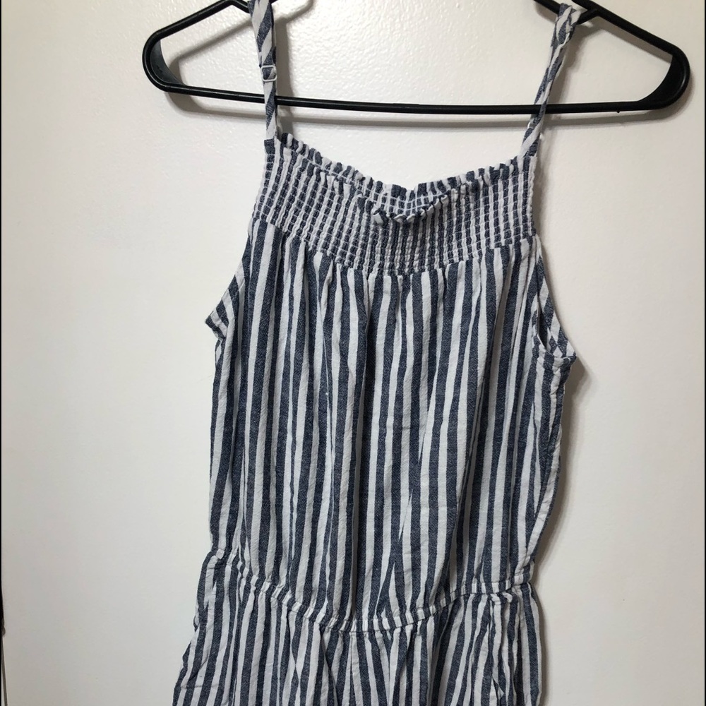 Striped jumpsuit - Picture 2 of 6